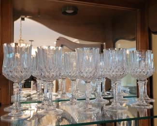 Crystal stemware