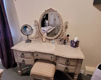 Laura Ashley Vanity and stool