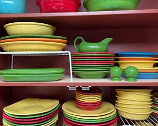 Fiesta Ware Dishes