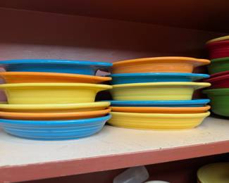 Fiesta Ware Dishes