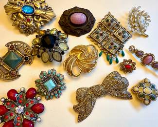 Assortment of Brooches