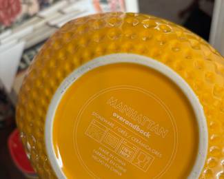 Manhattan Overandback Stoneware Serving Bowls