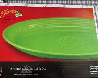 Fiesta Ware Shamrock Platter