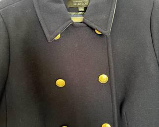 J. Crew Black Women's Double Breasted Peacoat – Size 16T