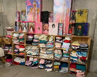 Barbies & Fabric!