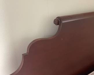 R126 - $100 - Full Size Bed Frame and Mattress w/ boxspring