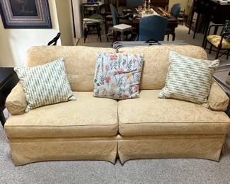 R47 - $100 - Sleeper Sofa - Measures 76"w 36"d 28"t as sofa and then extends out to a full mattress 
