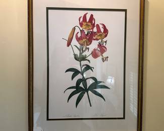 R71 - $30- Lilium Superbum - 21 x 27 