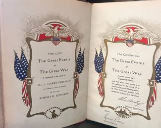 R124 - $40 - The Great Events by Famous Historians By The National Alumni 1905 7 Volume Set.