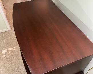 R85 - $125 - Genuine Mahogany. Does show a few signs of it's age. All drawers pull.  See all photos. 36W x 20W x 50T 