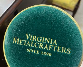R100 - $65 - Virgina Metal Crafters Brass Candle Holders