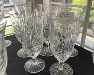 R8 - $80 - (8) Ragaska Tea Glasses. Great condition.