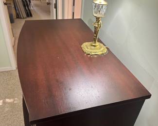 R85 - $125 - Genuine Mahogany. Does show a few signs of it's age. All drawers pull. See all photos. 36W x 20W x 50T