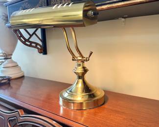 R62 - $35 - Brass Bankers Light. Some wear seen on top left.
