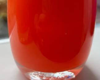 Glassybaby Red Votive Candle Holder