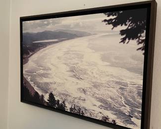 Framed Coastal Photography Print 