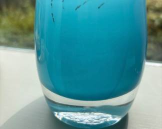Glassybaby Turquoise Votive Candle Holder