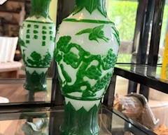 Beijing glass vase