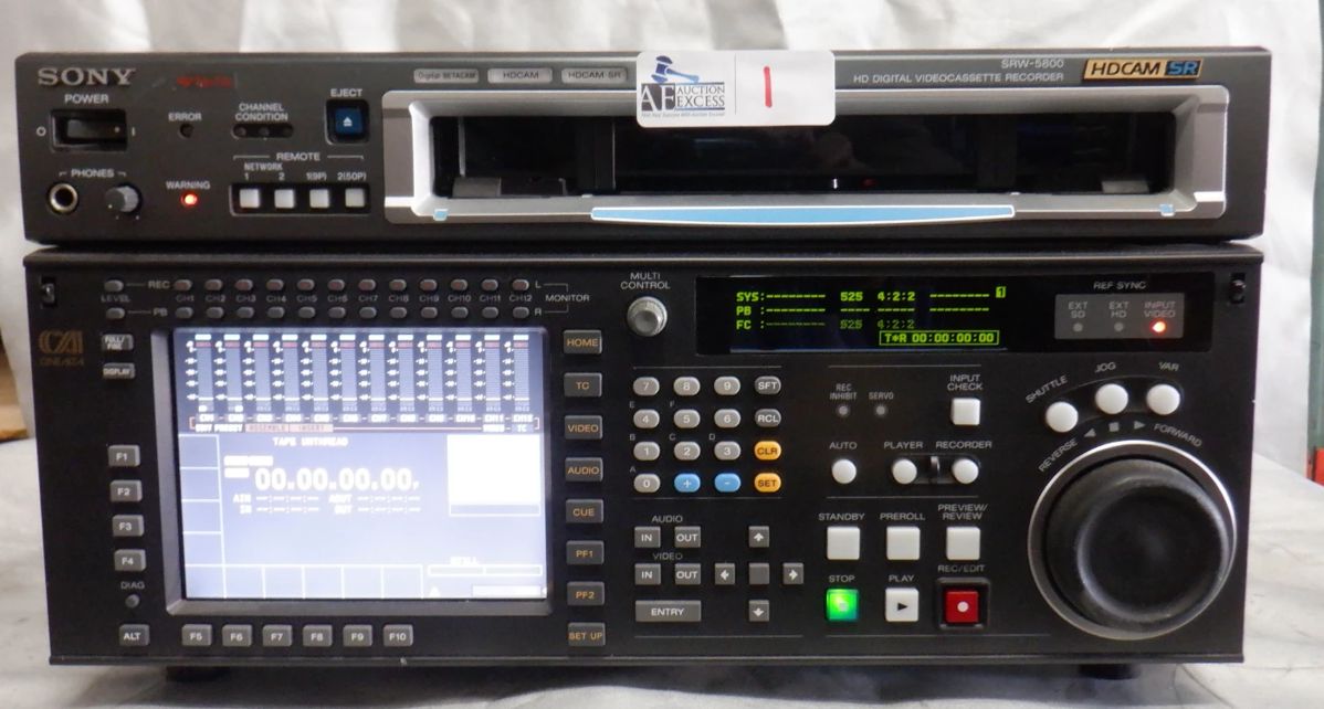 SONY SRW-5800 HDCAM SR