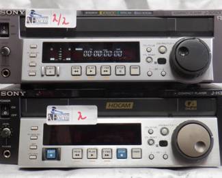 LOT OF 2 SONY MACHINES INCLUDING J-H3, J-30SDI
