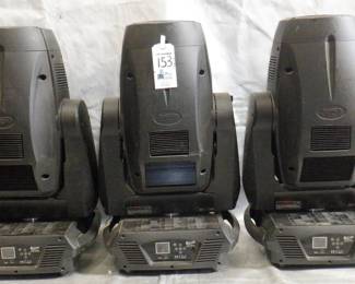 LOT OF 3 ELATION LIGHTS