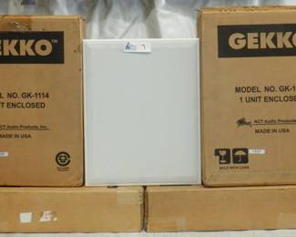 LOT OF 4 GEKKO MODEL GK-1114 NOS