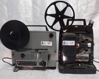 LOT OF 2 PROJECTORS INCLUDING BELL & HOWELL AUTO LOAD PROJECTOR, GAF 388 DUAL AUTOMATIC PROJECTOR