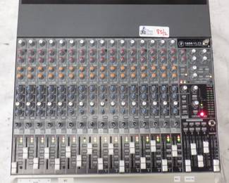 LOT OF 2 MACKIE MIXERS INCLUDING 1604-VLZ3, 1604-VLZPRO