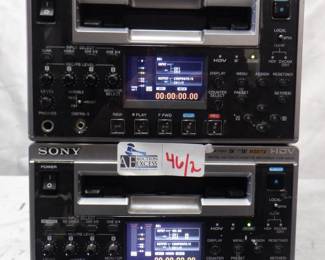 LOT OF 2 SONY HVR-1500A