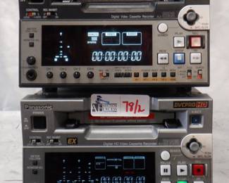 LOT OF 2 PANASONIC INCLUDING DVC PRO 50, DVC PRO HD
