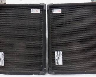 LOT OF 2 BAG END TA2000-C MONITORS