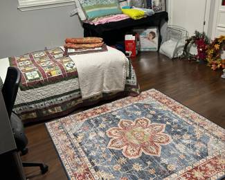 square boho rug