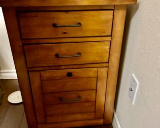 Hooker furniture file cabinet