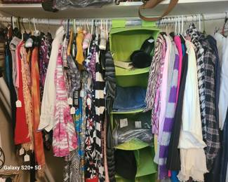 Very nice womens clothing, purses and packs, jeans, female biker wear