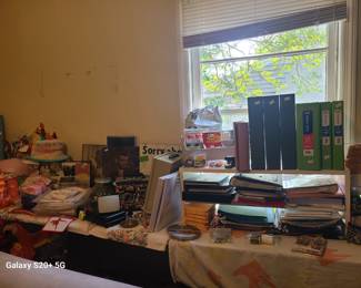 Office supplies, shipping supplies, filing hangers 