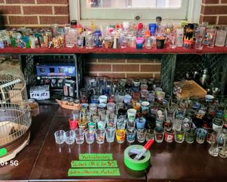 Shot glass collection 