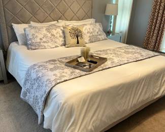 King Bed with Mattress Set