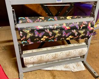 Wrapping paper stand/rack