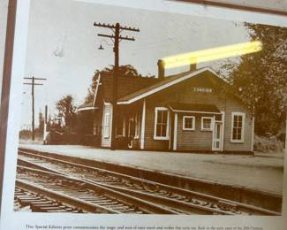 Conover railroad depot