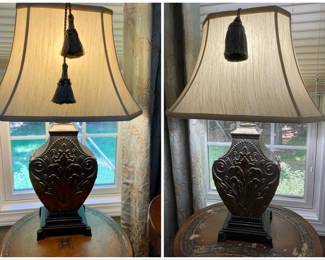 Pair of matching lamps