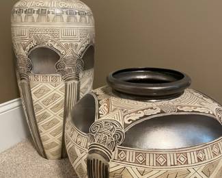 Oversized pottery