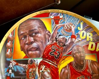 Michael Jordan collector plate