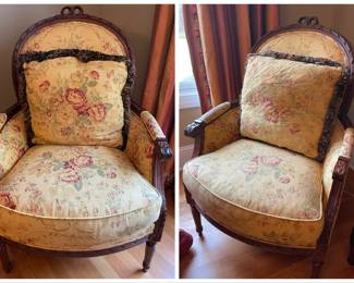 Pair of matching chairs