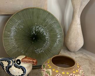 Shearwater pottery - signed and great decorative items