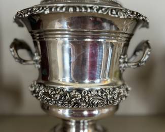 Fantastic silver champagne/wine bucket