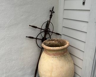 Olive jar. One of two