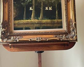 Newton Howard swamp scene. The late owner owed a large collection of this well sought after artist.