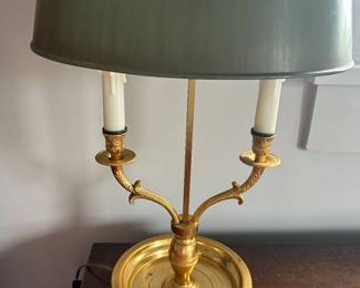Lovely antique buillot lamp