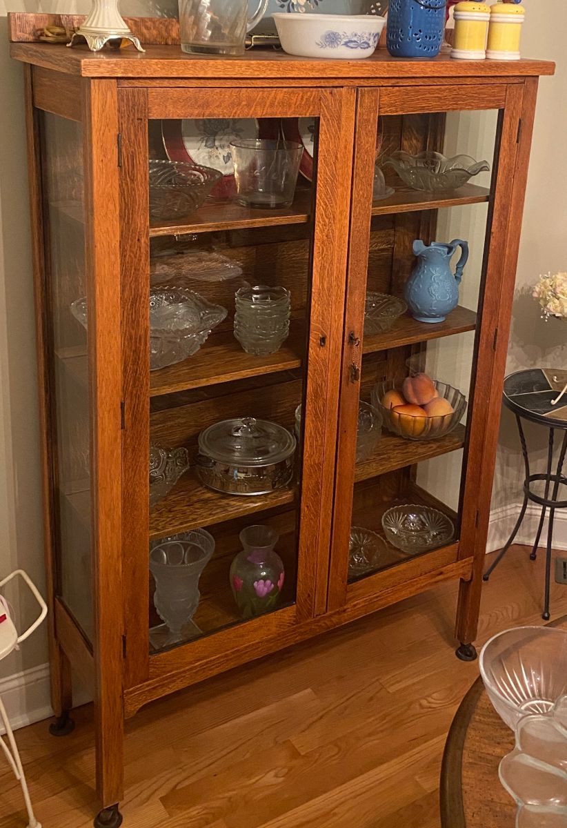 Antique Oak Cabinet