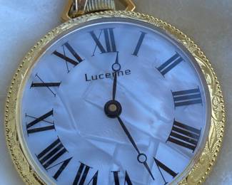 Small Lucerne Pocket Watch